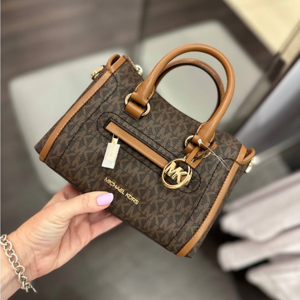 MICHAEL KORS CARINE XS SATCHEL CROSSBODY BAG